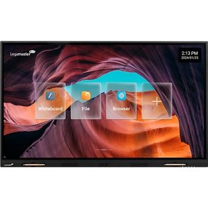 Businessmonitor Legamaster EVOLVE2 ETX-6540 EU, 65′, 4K UHD 3840 x 2160 px, Android 13, intuitive Touch-Funktion, HDMI/USB/LAN/WLAN, Google-zertifiziert