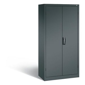 C+P Akkuladeschrank Comfort mit Vollblechtüren und Schubladenblock, H 1950 x B 930 x T 500 mm, Lichtgrau/Resedagrün C+P Akkuladeschrank Comfort mit Vollblechtüren und Schubladenblock, H 1950 x B 930 x T 500 mm, Lichtgrau/Resedagrün