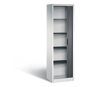 C+P Rollladenschrank Omnispace, H1980B600T420 mm, Lichtgrau/Schwarzgrau C+P Rollladenschrank Omnispace, H1980B600T420 mm, Lichtgrau/Schwarzgrau