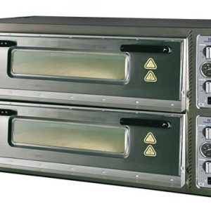 MASTRO Elektro Pizzaofen 4+4 Pizzen für ø34 cm