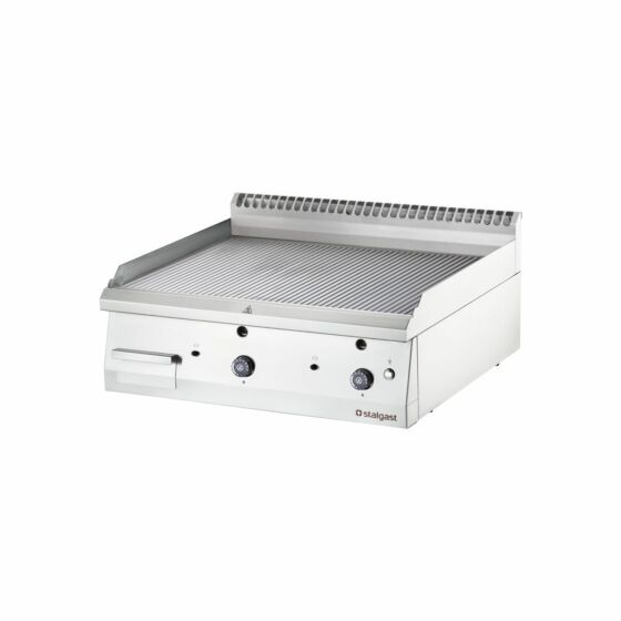 Gas-Griddleplatte gerillte Grillfläche, 800x700mm