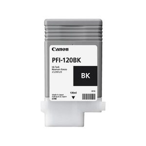 Canon PFI-120 BK – Schwarz – original – Tintenbehälter Canon PFI-120 BK – Schwarz – original – Tintenbehälter