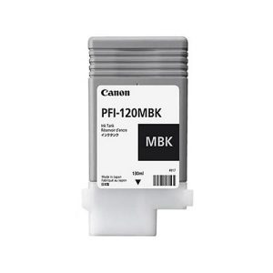 Canon PFI-120 MBK – mattschwarz – original – Tintenbehälter Canon PFI-120 MBK – mattschwarz – original – Tintenbehälter