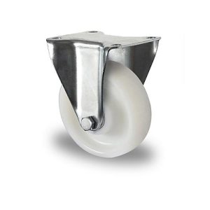 CASCOO Bockrolle Z0Z0, mit Rad-ø 150 mm x B 50 mm, Polyamid-Felge, Polyamid-Lauffläche, natur/weiß, Doppelkugellager, bis 800 kg CASCOO Bockrolle Z0Z0, mit Rad-ø 150 mm x B 50 mm, Polyamid-Felge, Polyamid-Lauffläche, natur/weiß, Doppelkugellager, bis 800 kg