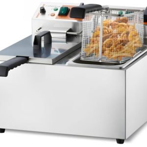 CATERINA Doppel-Fritteuse 2x 5L, 585x430x265 mm, 2x 3kW, 230 V CATERINA Doppel-Fritteuse 2x 5L, 585x430x265 mm, 2x 3kW, 230 V