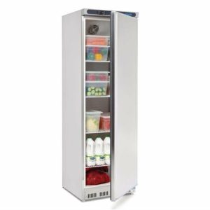 POLAR Kühlschrank Edelstahl 400L, 600x600x1850 mm