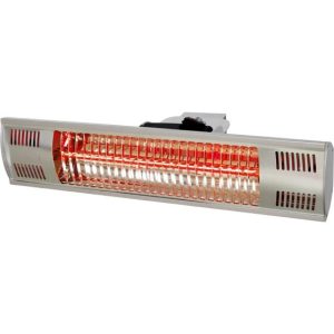 Elektrischer Heizstrahler, hängend, für Wand- oder Deckenmontage, 455 x 90 x 100 mm Elektrischer Heizstrahler, hängend, für Wand- oder Deckenmontage, 455 x 90 x 100 mm
