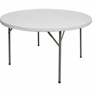 Fiesta Bankett Buffettisch rund klappbar, Ø 1150 mm, Höhe 740 mm