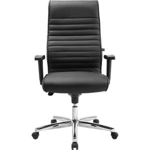 Chefsessel Topstar PRIME TIME 100, stufenlos sitzhöhenverstellbar, mit Armlehnen, Synchronmechanik, Leder, schwarz Chefsessel Topstar PRIME TIME 100, stufenlos sitzhöhenverstellbar, mit Armlehnen, Synchronmechanik, Leder, schwarz