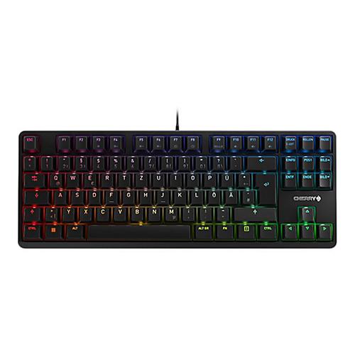 CHERRY G80-3000N RGB TKL - Tastatur - Hintergrundbeleuchtung - USB - QWERTZ - Deutsch