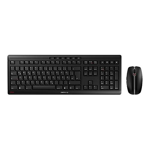 CHERRY STREAM DESKTOP RECHARGE - Tastatur-und-Maus-Set - QWERTZ - Deutsch - Schwarz