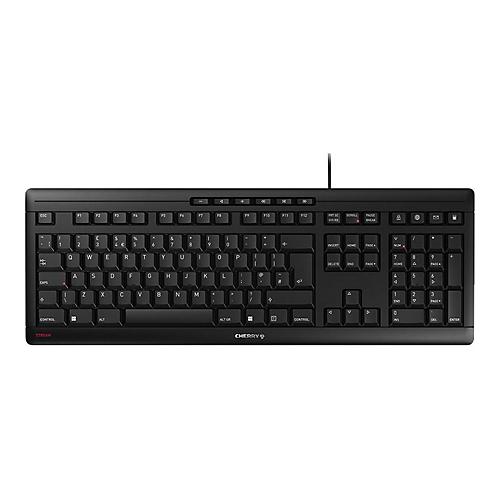 CHERRY STREAM KEYBOARD - Tastatur - GB - Schwarz