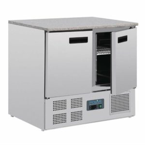 POLAR Thekenkühltisch 2-türig 240L, 900x700x880 mm – GN 1/1 POLAR Thekenkühltisch 2-türig 240L, 900x700x880 mm – GN 1/1