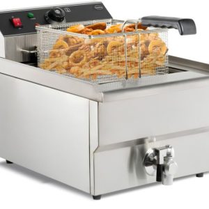 CombiSteel Elektro-Fritteuse, 10 Liter, 5 kW, 340x560x380mm CombiSteel Elektro-Fritteuse, 10 Liter, 5 kW, 340x560x380mm