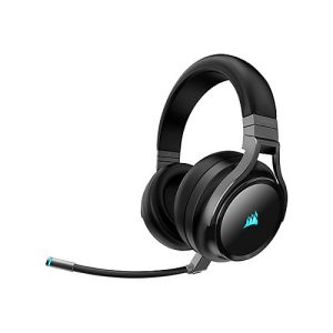 CORSAIR Gaming VIRTUOSO RGB – Headset – ohrumschließend – 2,4 GHz – kabellos – USB, 3,5 mm Stecker CORSAIR Gaming VIRTUOSO RGB – Headset – ohrumschließend – 2,4 GHz – kabellos – USB, 3,5 mm Stecker