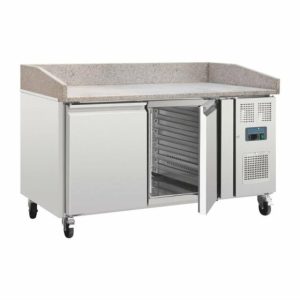 POLAR 2-türiger Pizzakühltisch 428L, 1510x800x1000 mm POLAR 2-türiger Pizzakühltisch 428L, 1510x800x1000 mm
