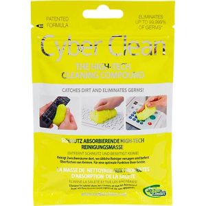 Cyber Clean® Reinigungsmasse Das Original, für strukturierte Oberflächen, wiederverwendbar, biologisch abbaubar, gelb, 80 g im Zip Bag Beutel Cyber Clean® Reinigungsmasse Das Original, für strukturierte Oberflächen, wiederverwendbar, biologisch abbaubar, gelb, 80 g im Zip Bag Beutel