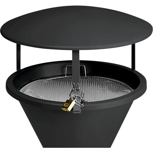 Dach für Standascher, antik-silber
