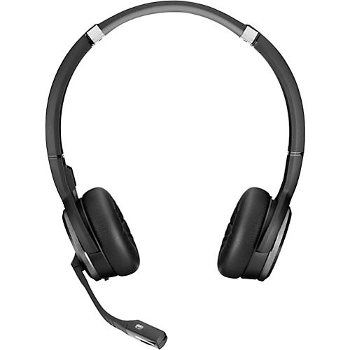 DECT Headset EPOS | Sennheiser IMPACT SDW 5061, kabellos, binaural, mit Kopfbügel, UC-optimiert, Skype-zertifiziert, ActiveGard®, inkl. DECT-Dongle