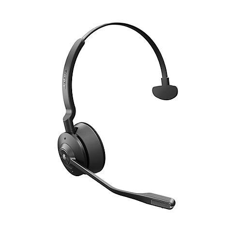 DECT Headset Jabra Engage 55 Mono, mit Basisstation, schnurlos, USB-C-Adapter, kompatibel zu MS Teams, bis zu 13 Std. Akku
