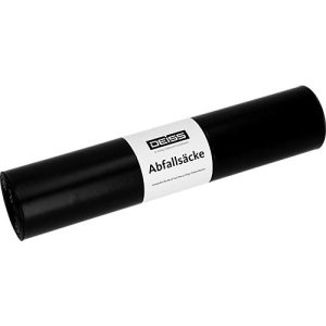 Deiss Abfallsäcke, 70 Liter, Recycling-LDPE, B 575 x H 1000 mm, schwarz, 250 Stück Deiss Abfallsäcke, 70 Liter, Recycling-LDPE, B 575 x H 1000 mm, schwarz, 250 Stück
