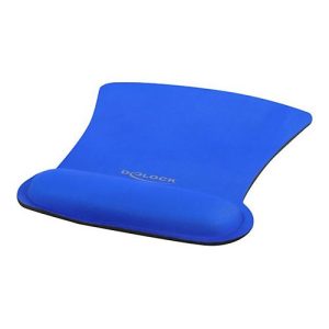 DeLOCK Ergonomic – Mauspad mit Handgelenkpolsterkissen – Blau DeLOCK Ergonomic – Mauspad mit Handgelenkpolsterkissen – Blau