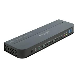 Delock – KVM-/Audio-Switch – 4 Anschlüsse Delock – KVM-/Audio-Switch – 4 Anschlüsse