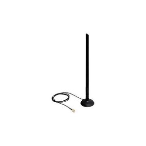 Delock SMA WLAN Antenna with Magnetic Stand and Flexible Joint 6.5 dBi – Antenne