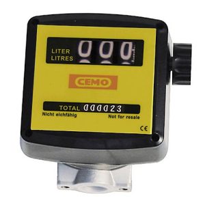 Digitaler Zähler K24 für CEMO UNI-Tanks und Diesel-Pumpen, kalibrierbar, Messbereich 10-120 l/min, Anzeige 5-stellig Digitaler Zähler K24 für CEMO UNI-Tanks und Diesel-Pumpen, kalibrierbar, Messbereich 10-120 l/min, Anzeige 5-stellig