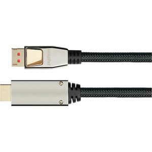 DisplayPort 1.4 Kabel Good Connections Python® Serie, bis 4K, Vollmetallstecker & Nylongeflecht, Länge 1 m, schwarz DisplayPort 1.4 Kabel Good Connections Python® Serie, bis 4K, Vollmetallstecker & Nylongeflecht, Länge 1 m, schwarz