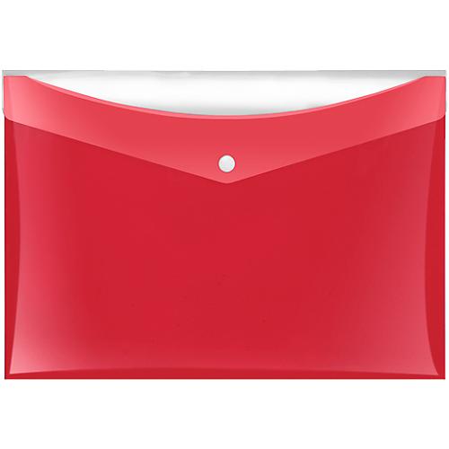 Dokumententasche Veloflex VELOCOLOR®, DIN A4, Kunststoff, für ca. 100 Blatt, 6 Stück, rot