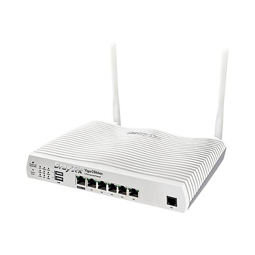 Draytek Vigor 2866ax - Wireless Router - DSL-Modem - 802.11a/b/g/n/ac/ax - Desktop, wandmontierbar
