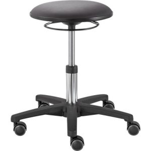 Drehhocker TEC basic IS 1989, höhenverstellbar, ergonomischer Polster-Sitz, platingrau Drehhocker TEC basic IS 1989, höhenverstellbar, ergonomischer Polster-Sitz, platingrau