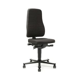 Drehstuhl All-in-One 9643, Stoffpolster, schwarz Drehstuhl All-in-One 9643, Stoffpolster, schwarz