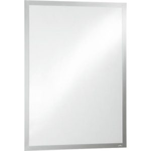 Durable Inforahmen DURAFRAME® Poster, A1 Hoch-/Querformat, für 2 Poster, selbstklebend, aufklappbarer Magnetrahmen, B 639 x T 28 x H 886 mm, PET, silber Durable Inforahmen DURAFRAME® Poster, A1 Hoch-/Querformat, für 2 Poster, selbstklebend, aufklappbarer Magnetrahmen, B 639 x T 28 x H 886 mm, PET, silber