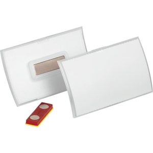 Durable Namensschilder Click Fold, 54 x 90 mm, Konvex, Magnet, 10 Stück Durable Namensschilder Click Fold, 54 x 90 mm, Konvex, Magnet, 10 Stück