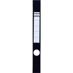 Durable Ordnerrückenschilder Ordofix, Rückenbreite 60 mm, selbstklebend, 10 Stück, schwarz