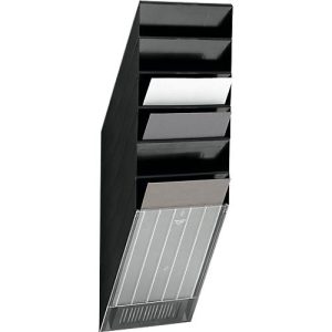 Durable Prospektspender Flexiboxx 6, 6 Spender, A4, hoch, schwarz Durable Prospektspender Flexiboxx 6, 6 Spender, A4, hoch, schwarz