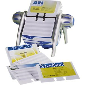 Durable Rollkartei Visifix-Flip, für 400 Karten, alufarbig Durable Rollkartei Visifix-Flip, für 400 Karten, alufarbig
