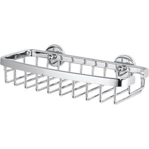 Duschablage tesa® ALUXX, 1-stöckig, viereckig, verchromt, ohne Bohren, inkl. Klebelösung Duschablage tesa® ALUXX, 1-stöckig, viereckig, verchromt, ohne Bohren, inkl. Klebelösung