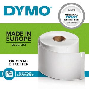 DYMO LabelWriter Termin-/Namensschilder-Etiketten, nicht klebend, 51 x 89 mm, 300 Stück DYMO LabelWriter Termin-/Namensschilder-Etiketten, nicht klebend, 51 x 89 mm, 300 Stück