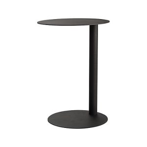 easyDesk® Beistelltisch, aus Stahl, rund, Säulenfuß, Ø 400 x H 570 mm, anthrazit easyDesk® Beistelltisch, aus Stahl, rund, Säulenfuß, Ø 400 x H 570 mm, anthrazit