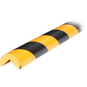 Eckschutzprofil Typ A, lfm. gelb/schwarz Eckschutzprofil Typ A, lfm. gelb/schwarz