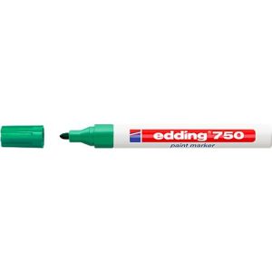 EDDING Lackmarker 750, 2-4 mm, grün, 1 Stück EDDING Lackmarker 750, 2-4 mm, grün, 1 Stück