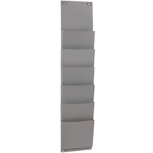 Eichner Stecktafel Wandsortierer, 6 Fächer, für Format A5 hoch, Polypropylen