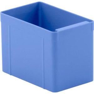 Einsatzkasten, Polystyrol, L 137 x B 87 x H 96 mm, blau, 1 Stück Einsatzkasten, Polystyrol, L 137 x B 87 x H 96 mm, blau, 1 Stück