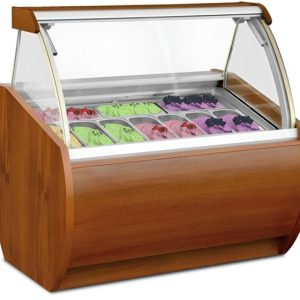IGLOO Eistheke Eisvitrine Aruba 2/1.25 für 10 Behälter, Breite 1385 mm IGLOO Eistheke Eisvitrine Aruba 2/1.25 für 10 Behälter, Breite 1385 mm