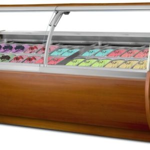 IGLOO Eistheke Eisvitrine Aruba 2.5 für 28 Behälter, Breite 2635mm IGLOO Eistheke Eisvitrine Aruba 2.5 für 28 Behälter, Breite 2635mm