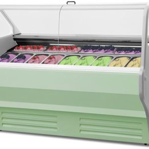 IGLOO Eisvitrine Eistheke Wojtek 1.0W für 8 Behälter, Breite 1050mm IGLOO Eisvitrine Eistheke Wojtek 1.0W für 8 Behälter, Breite 1050mm