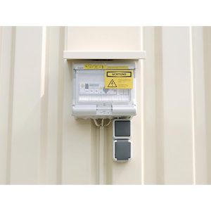 Elektroinstallationspaket (passive Lagerung), für Einzelcontainer Elektroinstallationspaket (passive Lagerung), für Einzelcontainer
